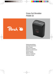 Peach PS500-22 Mode D'emploi