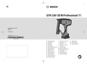 Bosch GTH 18V-38 M Professional Notice Originale