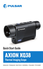 Pulsar AXION XQ38 Mode D'emploi