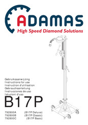 ADAMAS B17P Instructions D'utilisation