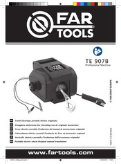 Far Tools TE 907B Notice Originale