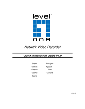 LevelOne NVR-0764 Guide D'installation Rapide