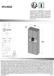 Forte KFLR822 Notice De Montage