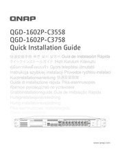 QNAP QGD-1602P-C3758 Guide D'installation Rapide