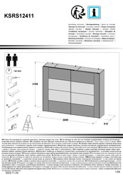 Forte KSRS12411 Notice De Montage