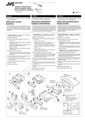 JVC KS-F150 Manuel D'installation/Raccordement