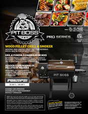 Pit Boss PB820PS1 Mode D'emploi