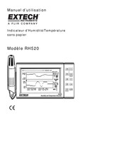 Extech Instruments RH520 Manuel D'utilisation