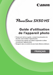 Canon PowerShot SX50 HS Guide D'utilisation