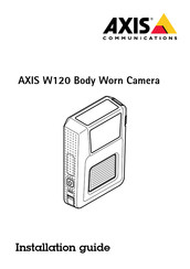 Axis W120 Guide D'installation