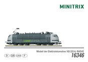 Minitrix RADVE 103 222-6 Serie Mode D'emploi