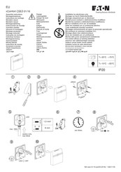 Eaton xComfort CSEZ-01/16 Instructions De Montage