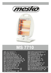 Mesko MS 7710 Mode D'emploi