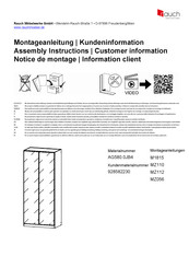Rauch AG580.0JB4 Notice De Montage