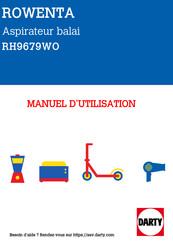 Rowenta XFORCE FLEX RH9679WO Guide De L'utilisateur