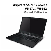 Acer Aspire V5-572 Manuel D'utilisation
