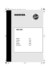 Hoover HDC 60E Mode D'emploi