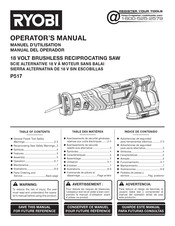 Ryobi P517 Manuel D'utilisation