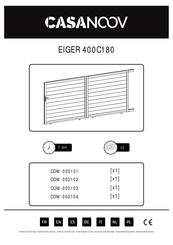Casanoov EIGER 400C180 Instructions De Montage