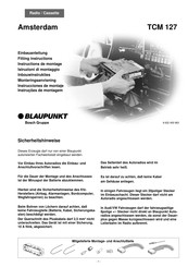 Blaupunkt Amsterdam TCM 127 Instructions De Montage