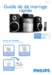 Philips MC147 Guide De Démarrage Rapide