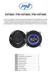 PNI HIFI500 Manuel Utilisateur