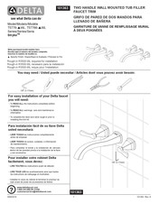 Delta Stryke T57766-WL Série Manuel D'installation