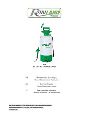 Ribimex Ribiland PRP081E Manuel D'instructions Et D'utilisation