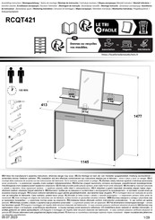 Forte RCQT421 Notice De Montage