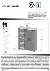 Forte HVNS421R-M621 Notice De Montage