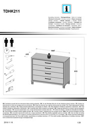 Forte TDHK211 Notice De Montage