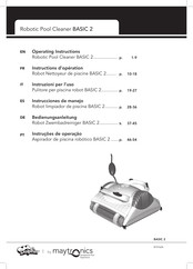 Maytronics Dolphin BASIC 2 Instructions D'opération