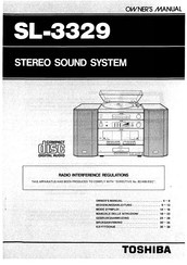 Toshiba SL-3329 Mode D'emploi