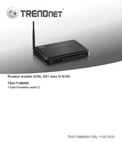 TRENDnet TEW-718BRM Guide D'installation Rapide