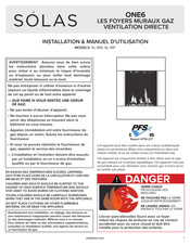 Solas ONE6 Manuel D'utilisation