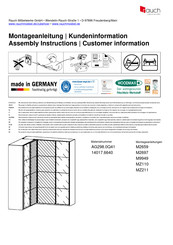 Rauch 14017.6640 Instructions De Montage