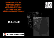 Lombardini 15 LD 500 Emploi-Entretien