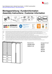 Rauch ME632 Instructions De Montage