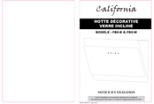 California FB9-W Notice D'utilisation