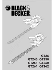 Black & Decker GT262 Mode D'emploi