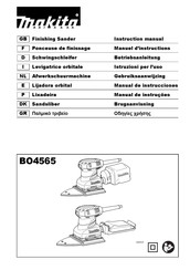 Makita BO4565K Manuel D'instructions