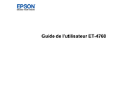 Epson ET-4760 Guide De L'utilisateur