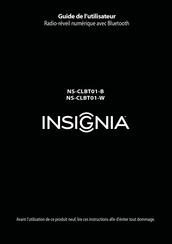 Insignia NS-CLBT01-W Guide De L'utilisateur