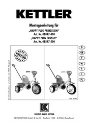 Kettler 08847-500 Instructions De Montage