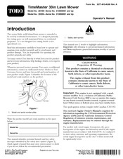 Toro TimeMaster 30in Manuel De L'opérateur