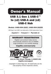 Tripp-Lite U460-004-2A2C Manuel D'utilisation