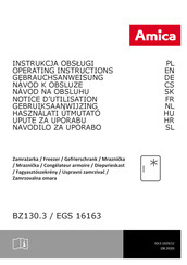 Amica BZ130.3 Notice D'utilisation