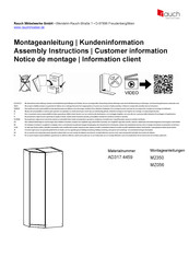 Rauch M2350 Instructions De Montage