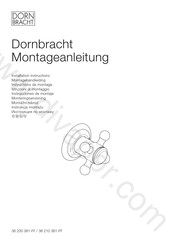 Dornbracht 36 200 361-FF Instructions De Montage