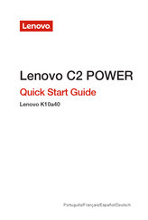 Lenovo K10a40 Guide De Démarrage Rapide